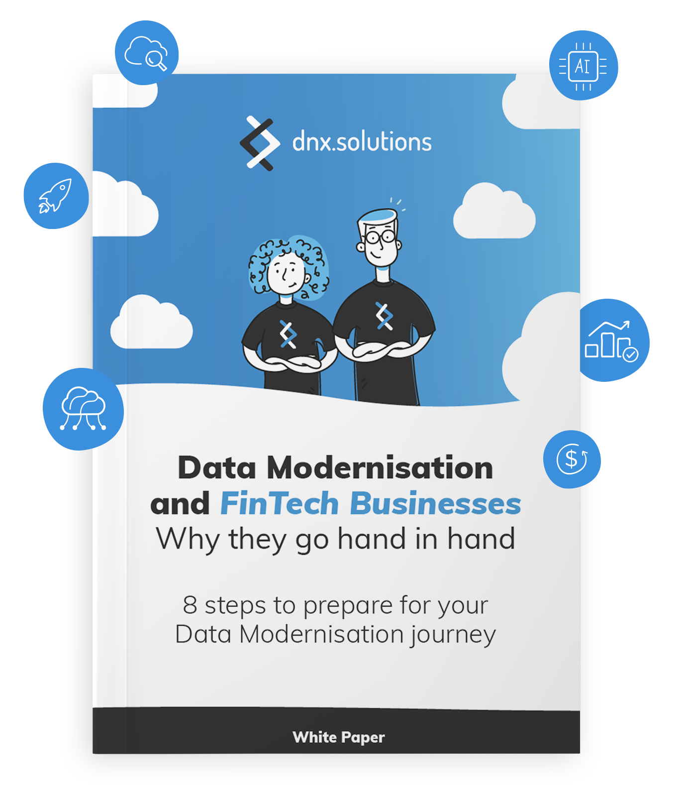 Ebook Cover Data Modernisation by DNX Solutions